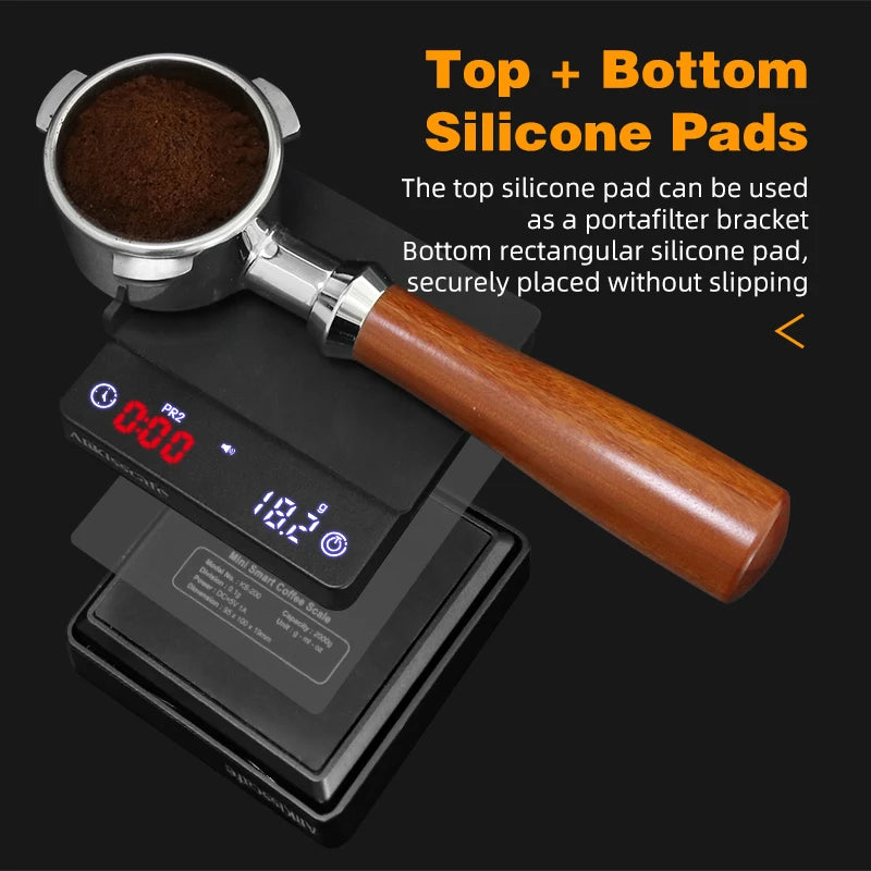 Espresso Digital Scale with Timer Usb 3Kg Electronic Precision Portable Barista Tool Kitchen Home Coffee Accessories