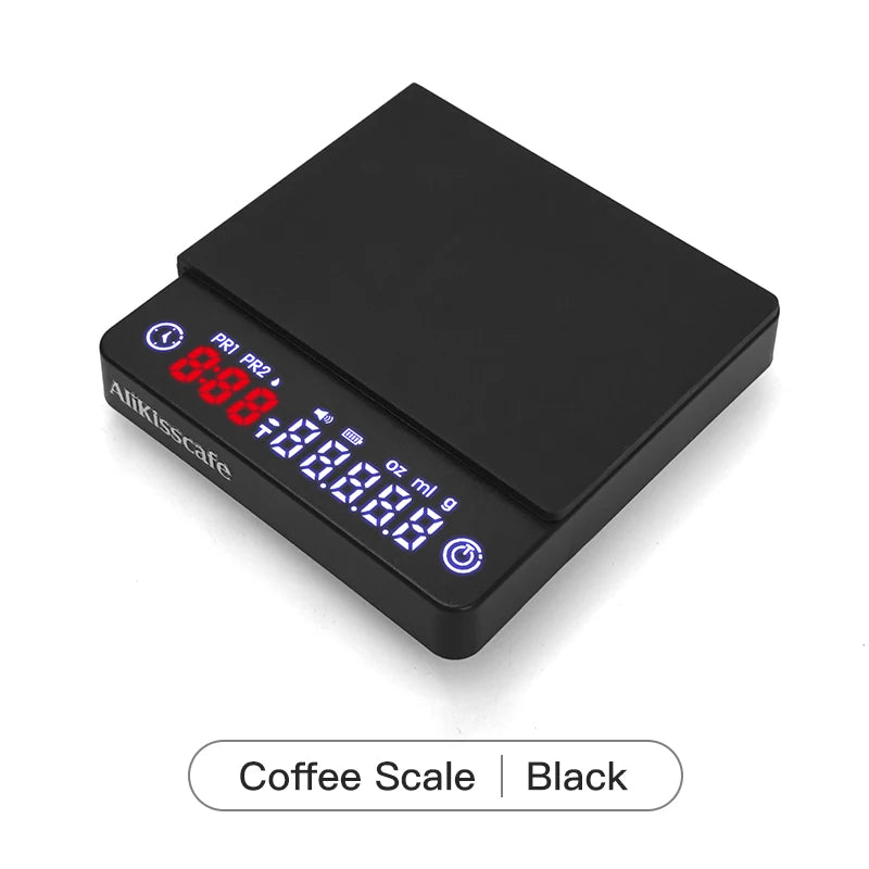 Espresso Digital Scale with Timer Usb 3Kg Electronic Precision Portable Barista Tool Kitchen Home Coffee Accessories